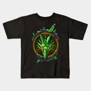 Dragonpunk Emblem Kids T-Shirt